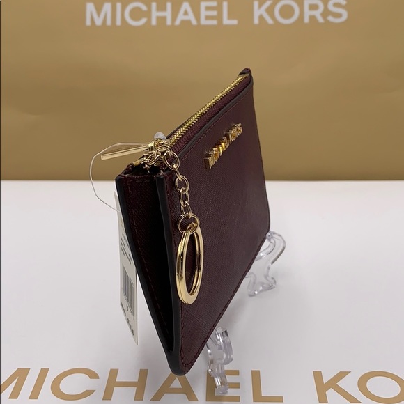 MICHAEL KORS JET SET TRAVEL SM TZ COINPOUCH W ID - Picture 3 of 16